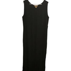 NOTATIONS Sleeveless Raised Floral Pattern Maxi Dress Plus Size 3x